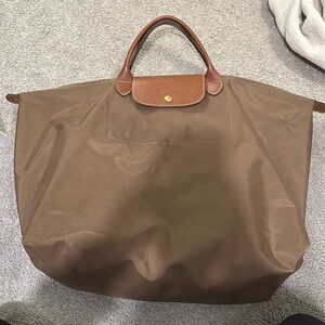 Used large long champ bag